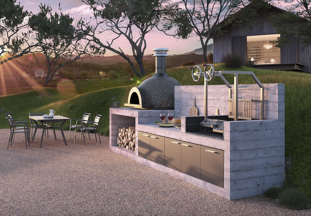 An outoor kitchen by ABIMIS