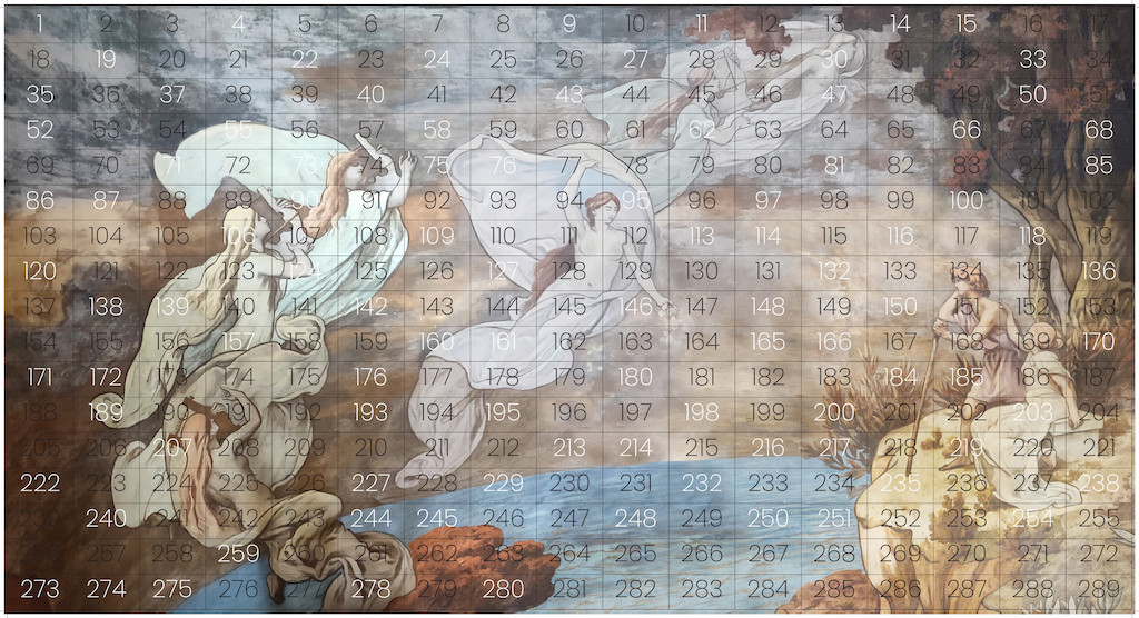 Fragments of the HANNON house distributed as free NFT’s at Brussels’ Antica Art fair