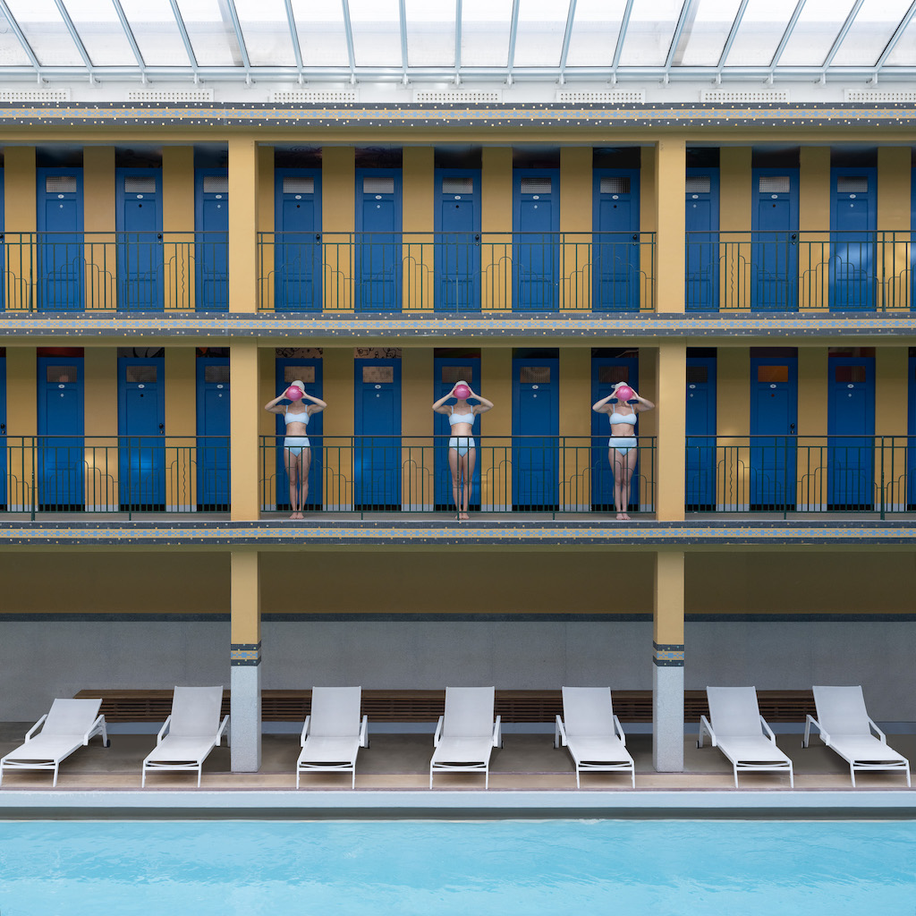 Into The Blue: A Dive into Parisian Pools with Soo Burnell