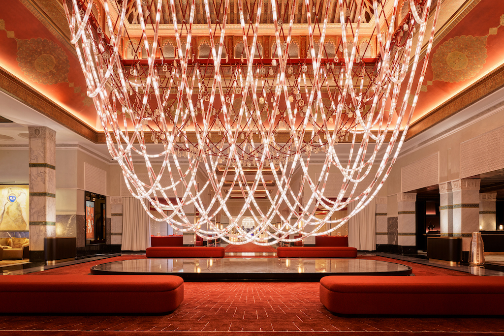 The Centennial Renaissance at La Mamounia: The Brilliance of the Centenary Chandelier