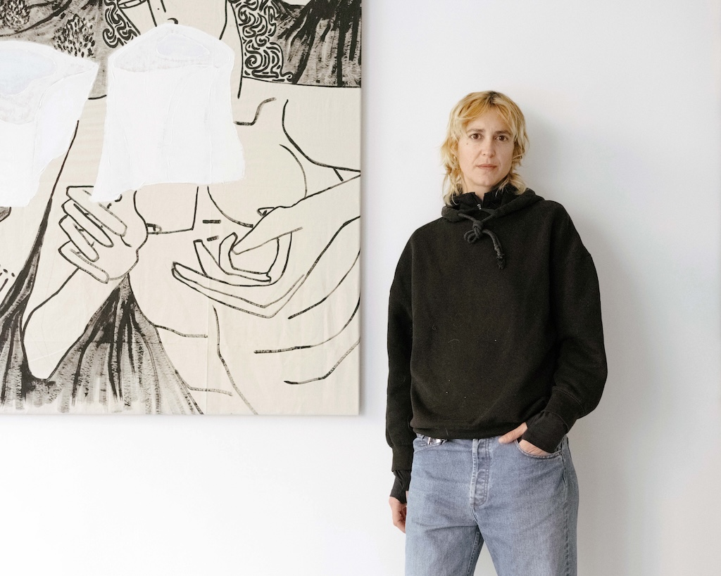 Bones, Brushes, and Queer Aesthetics: Iris Marchand Unveils Corporeal Narratives at EDJI Gallery