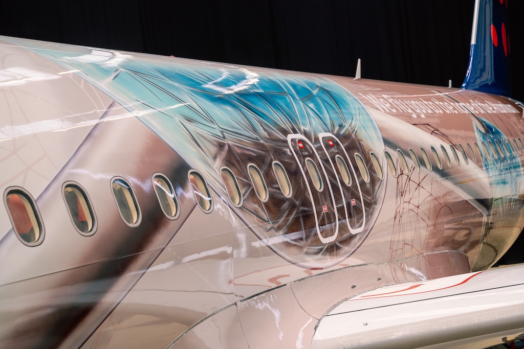 High on Pride: The Atomium Takes Flight with Brussels Airlines