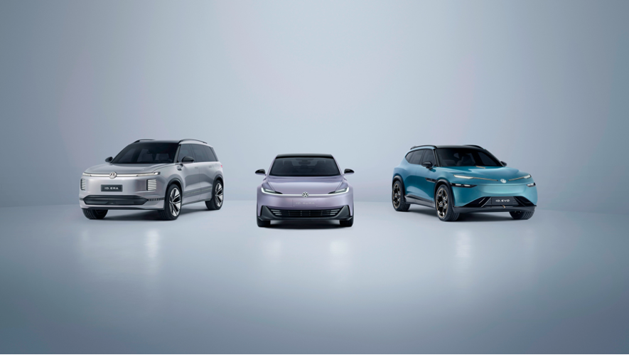 Volkswagen Unveils Three Concept Cars in Shanghai: ID. AURA, ID. ERA, and ID. EVO