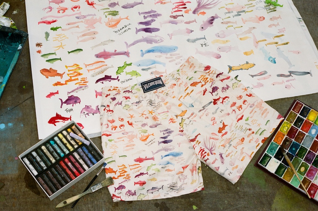 Vilebrequin x Fabrice Hyber: Between Canvas and Shoreline